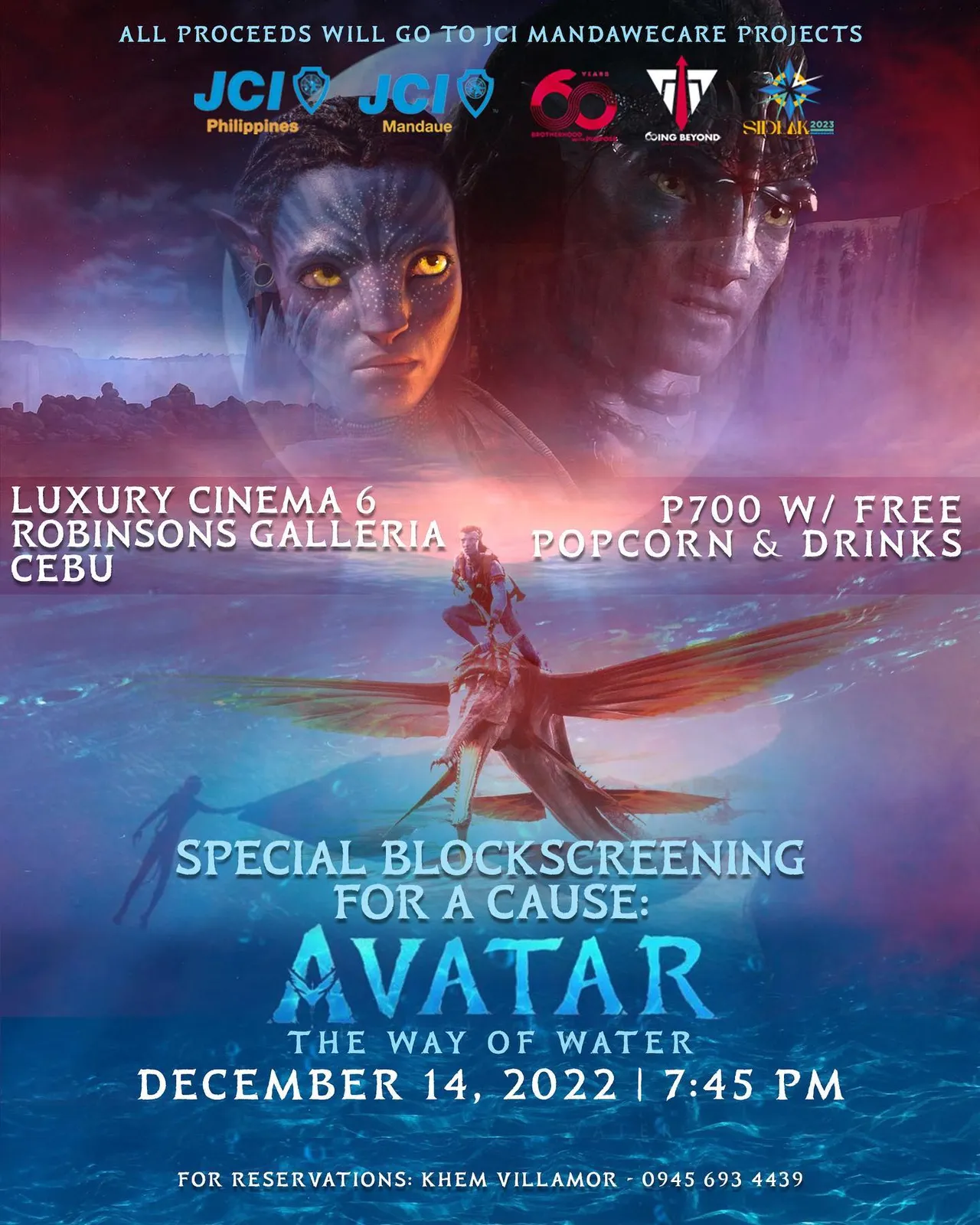 Avatar: The Way of Water Block Screening