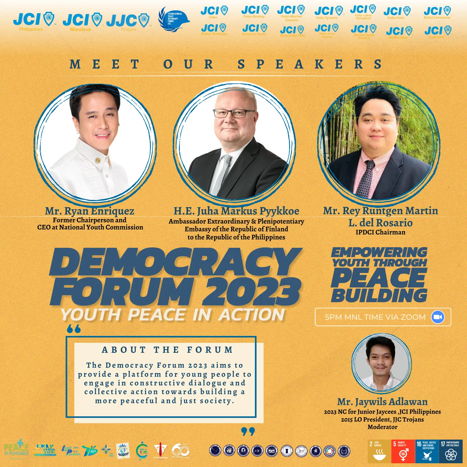 Democracy Forum 2023: Youth Peace in Action
